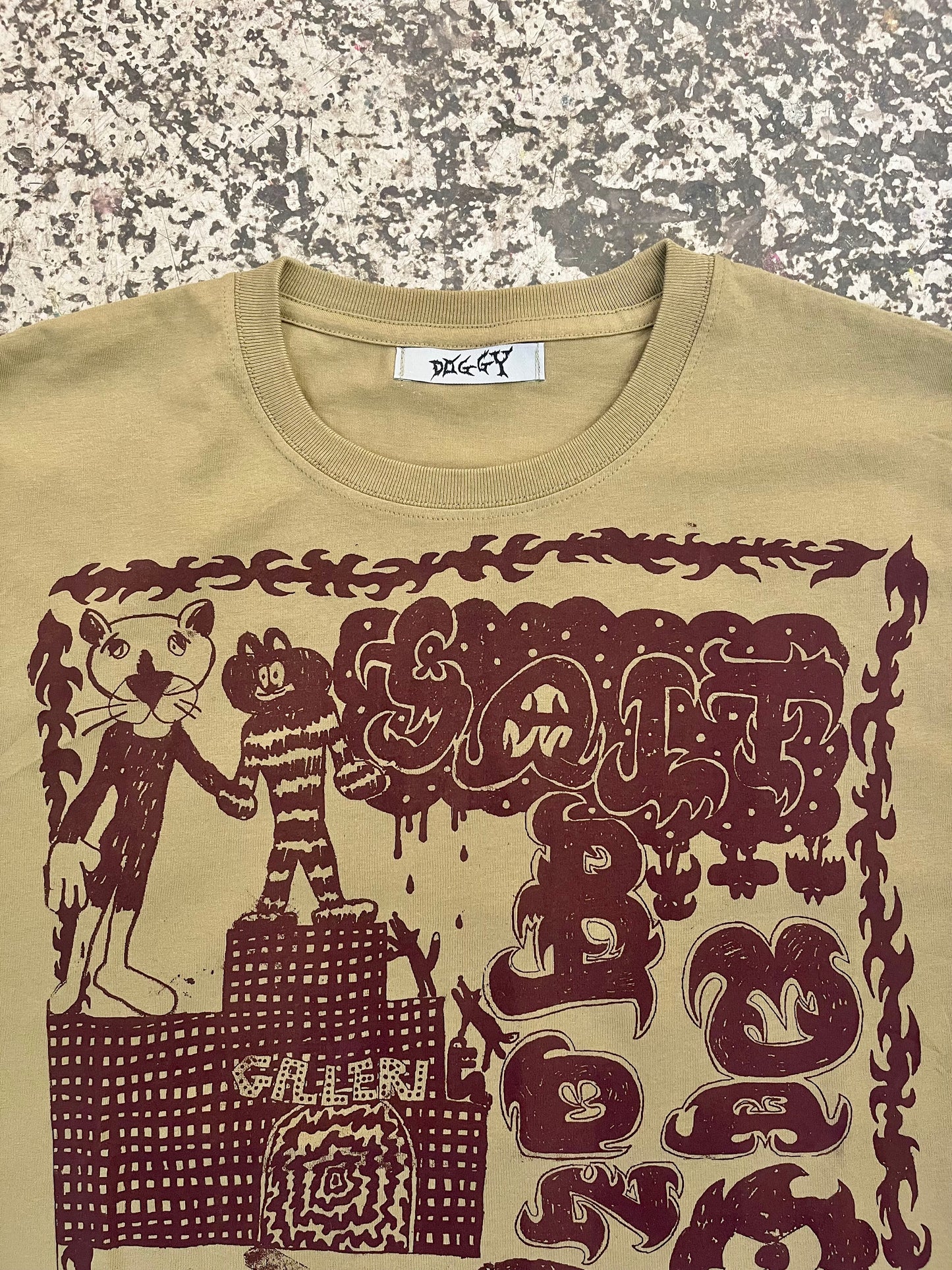 Galleri long sleeve faded khaki