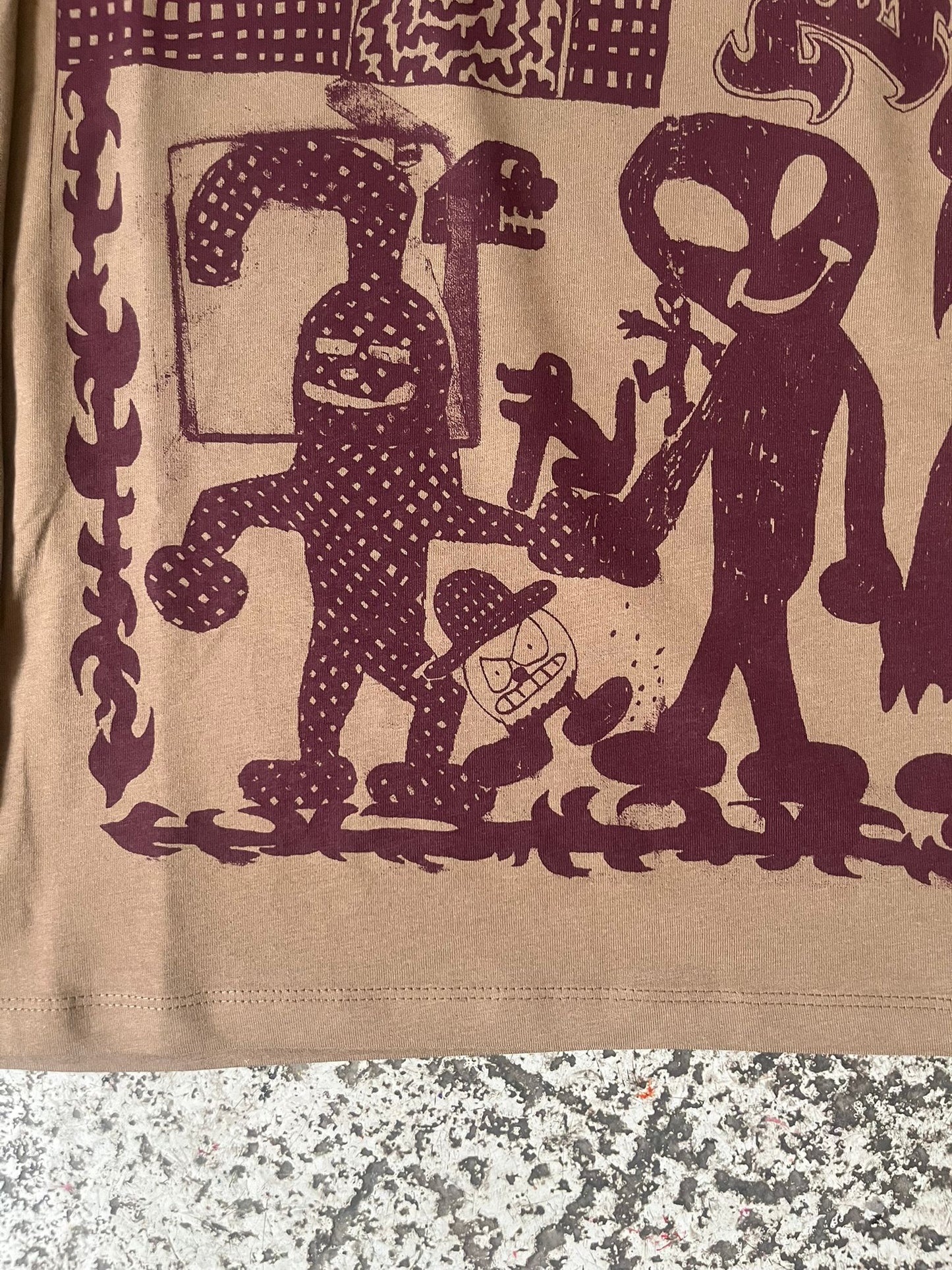 Galleri long sleeve faded brown