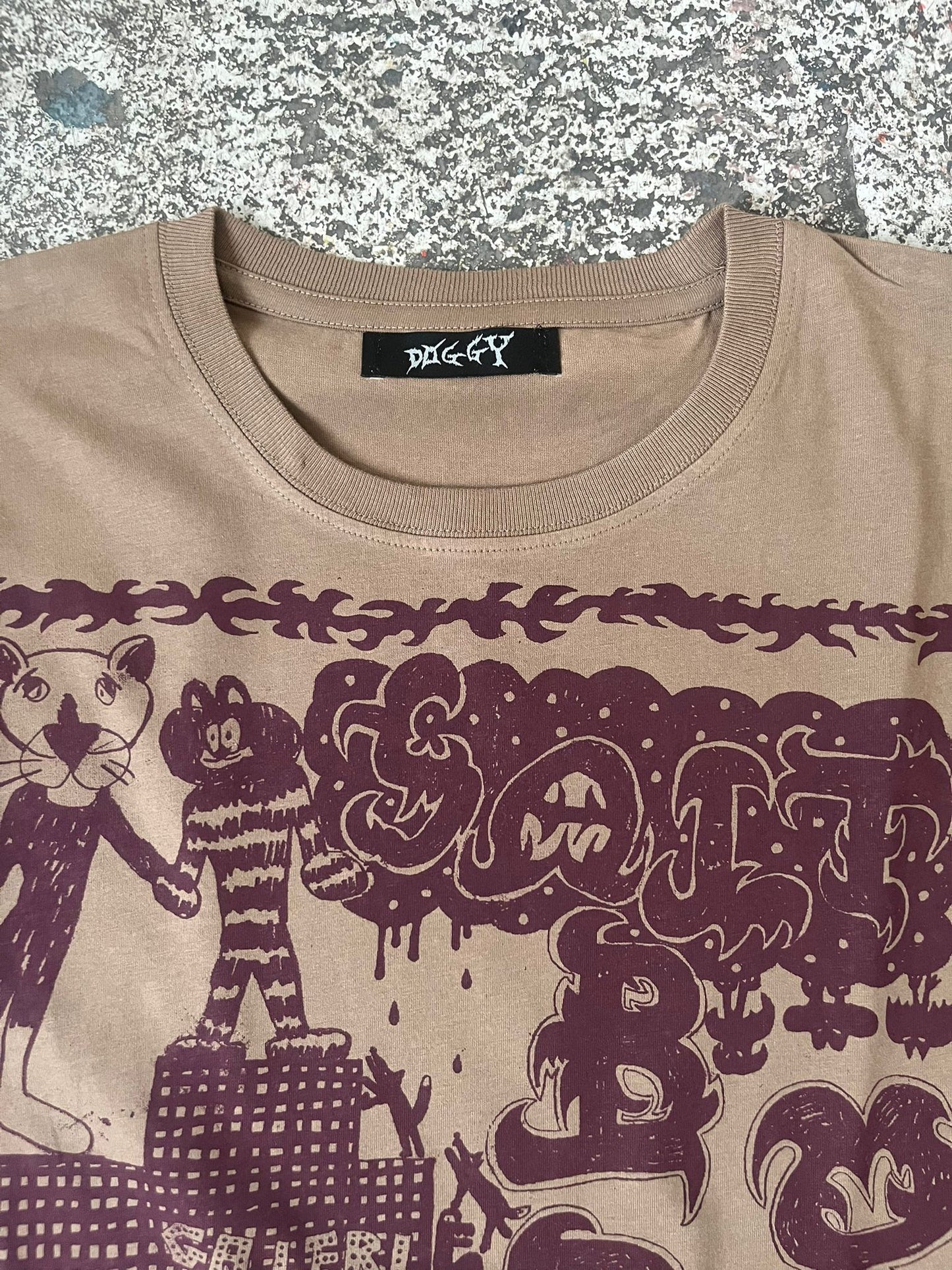 Galleri long sleeve faded brown