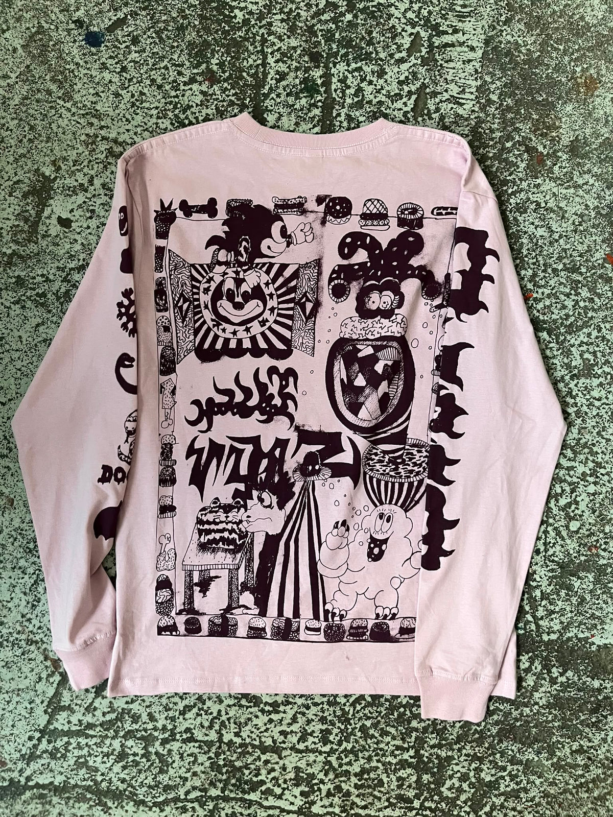Sushi Buffet Longsleeve Pink