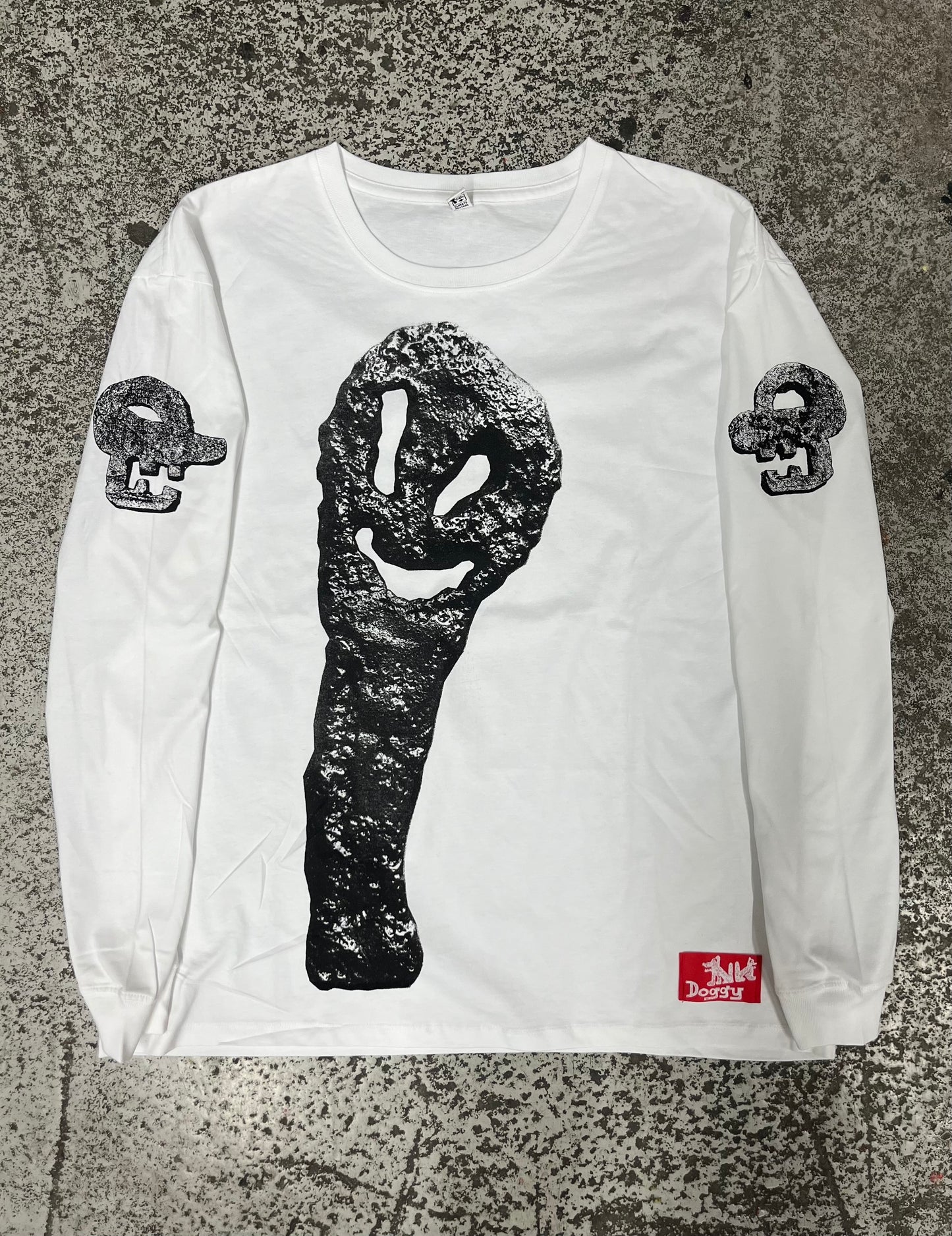 Skeleton Key long sleeve white