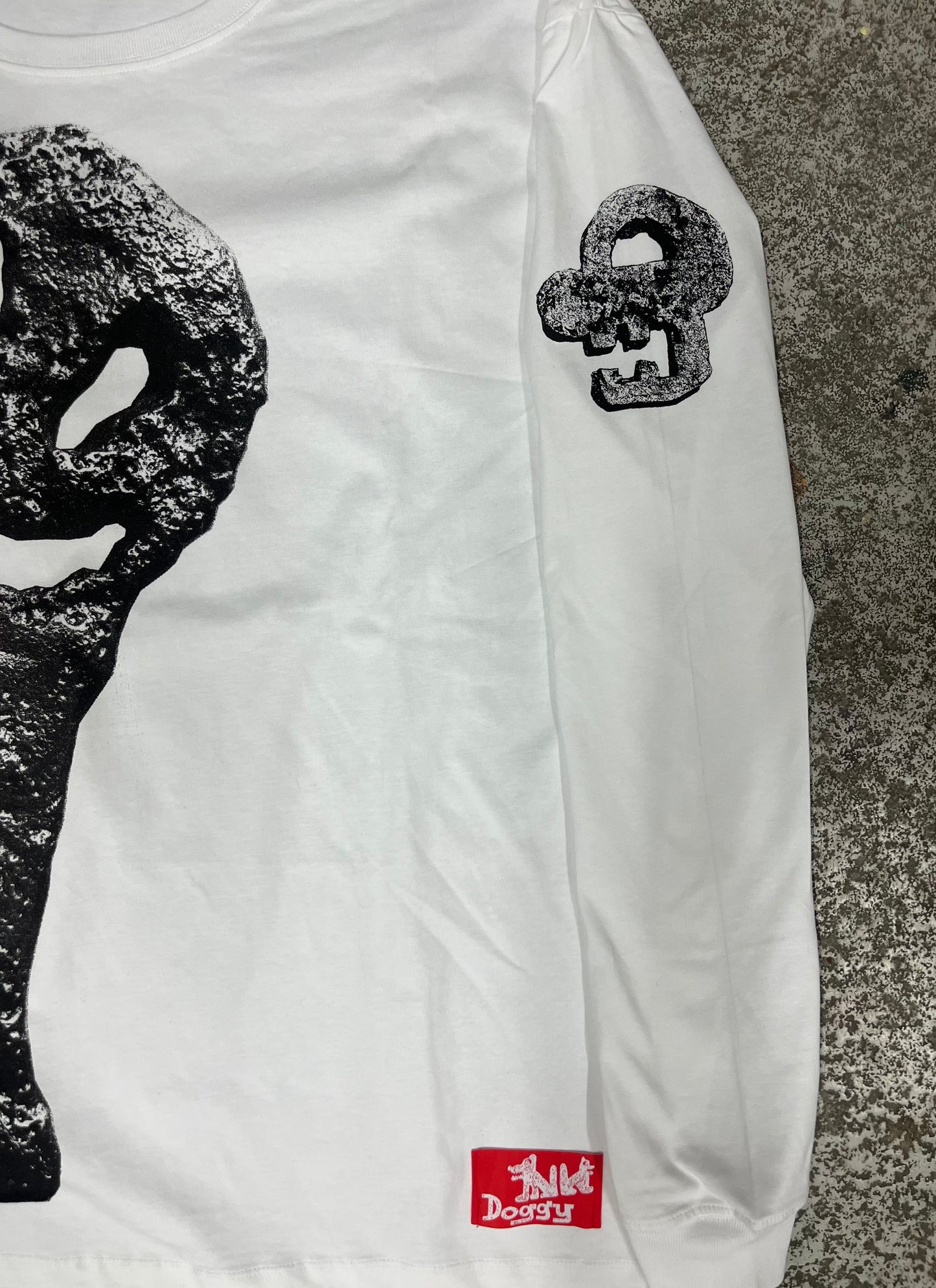 Skeleton Key long sleeve white