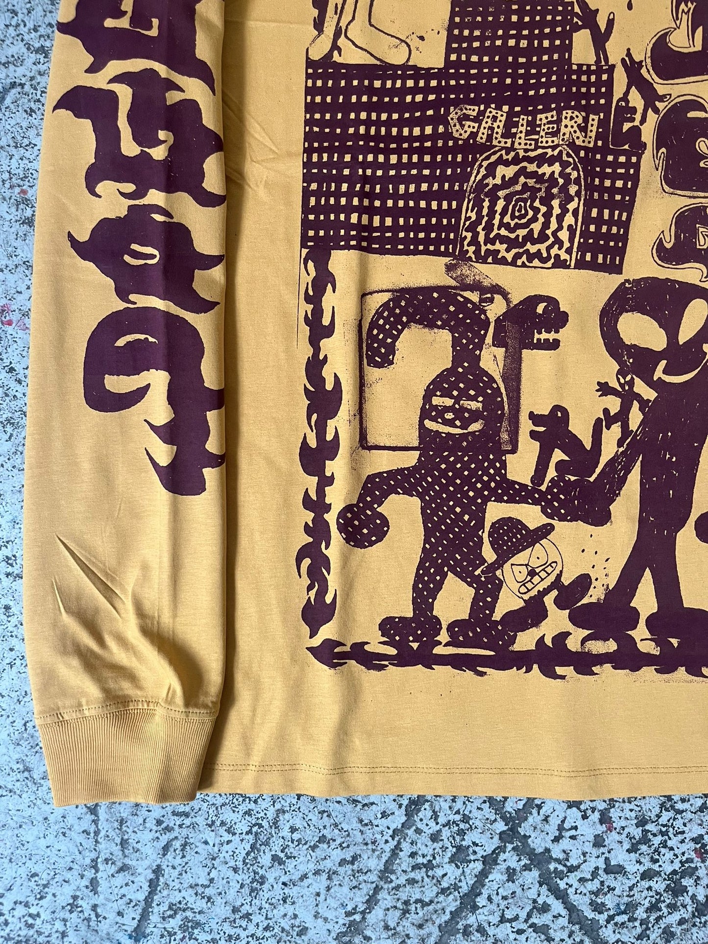 Galleri long sleeve mustard