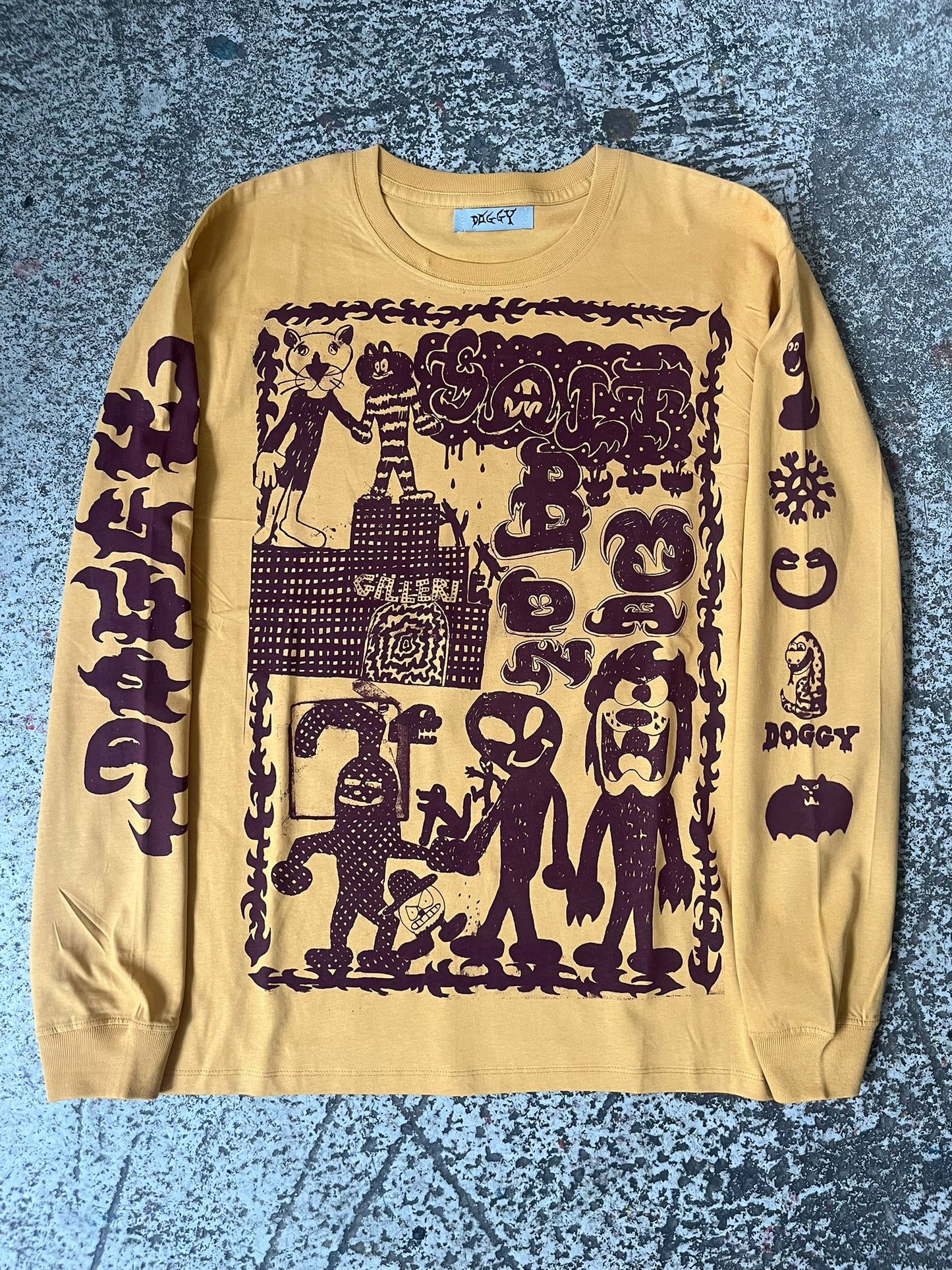 Galleri long sleeve mustard