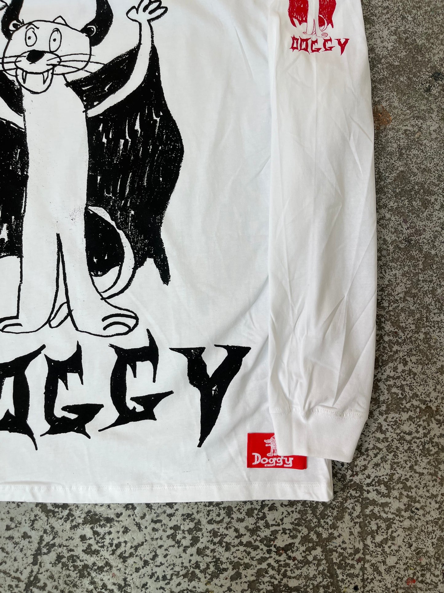 Dracula long sleeve white